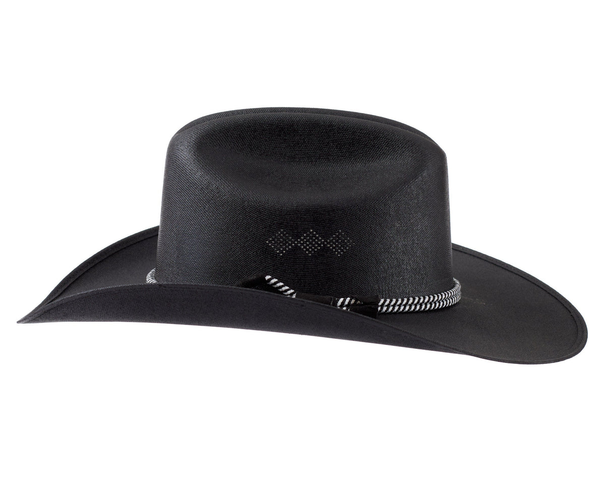 Black western cowboy hat 17575