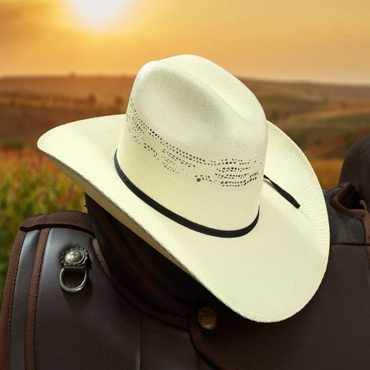 Ivory colour cowboy hat (11500)